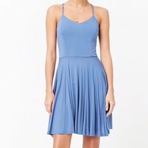 Crisscross back dress